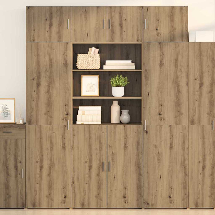 Dulap de depozitare Stejar Artizanal 80 x 42,5 x 225 cm - WALTI WALTI
