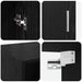 Dulap de depozitare Pe perete Stejar Negru 80 x 42,5 x 225 cm - WALTI WALTI