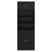 Dulap de depozitare Pe perete Stejar Negru 80 x 42,5 x 225 cm - WALTI WALTI