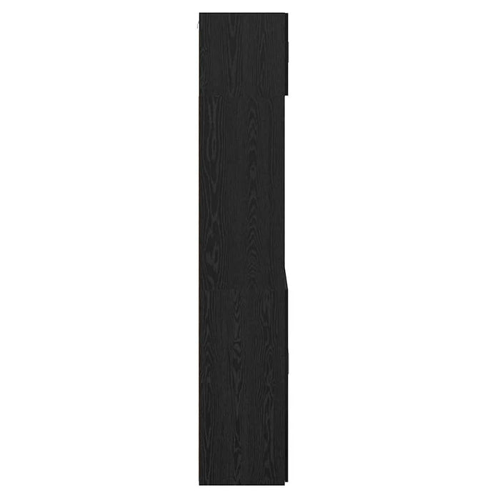 Dulap de depozitare Pe perete Stejar Negru 80 x 42,5 x 225 cm - WALTI WALTI
