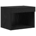 Dulapuri pentru TV Pe perete 4 pcs Stejar Negru 40 x 30 x 30 cm - WALTI WALTI