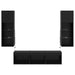 Unități pentru Pereți de TV 5 pcs Stejar Negru 60 x 30 x 30 cm - WALTI WALTI
