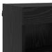 Unități TV de perete cu LED 5 pcs Stejar Negru Lemn compozit - WALTI WALTI
