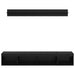 Set Dulap pentru Televizor Montat pe Perete 5 pcs Stejar Negru - WALTI WALTI