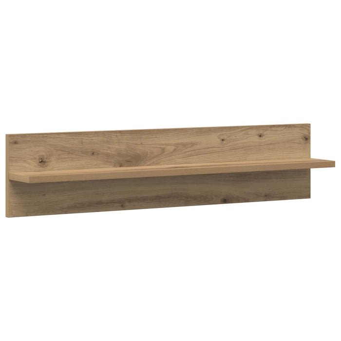 Unități TV de perete cu LED cu led 6 pcs Stejar Artizanal - WALTI WALTI