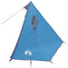 Pelerină de ploaie 2-în-1 cu glugă albastru 262 x 126 x 130 cm - WALTI WALTI