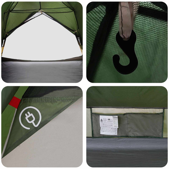 Cort de backpacking Verde 2 persoane WALTI