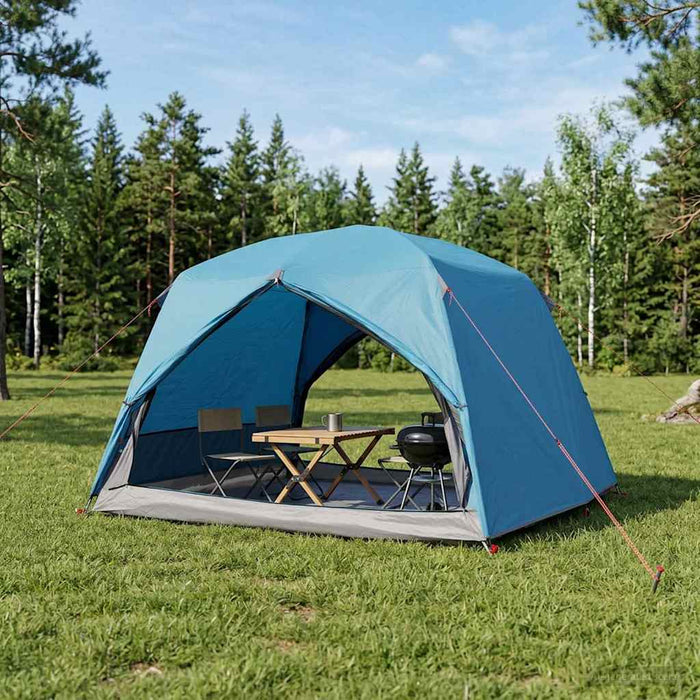 Cort de backpacking albastru 2 persoane WALTI