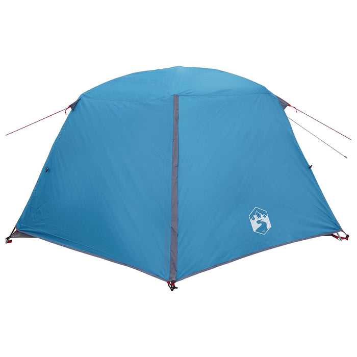 Cort de backpacking albastru 4 persoane WALTI