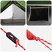 Cort de backpacking Verde 222 x 85 x 125 cm - WALTI WALTI