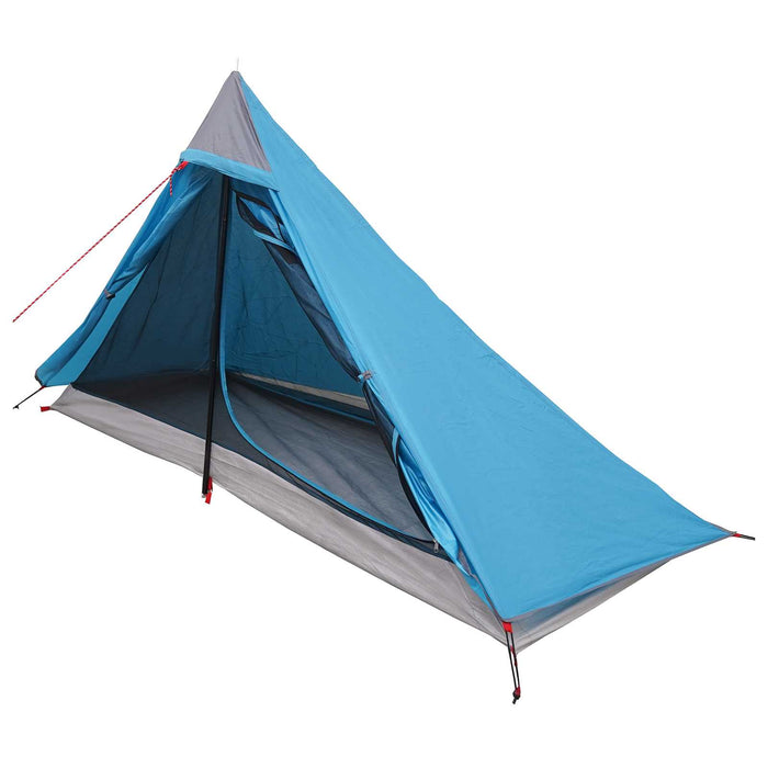 Cort de backpacking albastru 222 x 85 x 125 cm WALTI