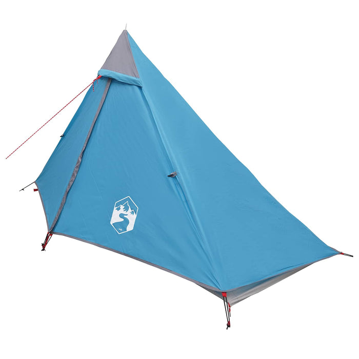 Cort de backpacking albastru 222 x 85 x 125 cm WALTI