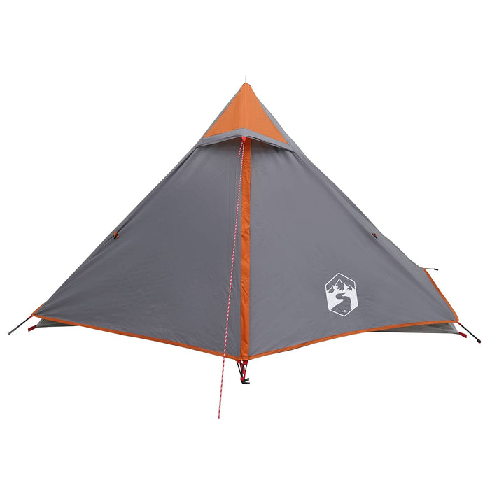 Cort de backpacking Gri și Portocalie 222 x 85 x 125 cm WALTI
