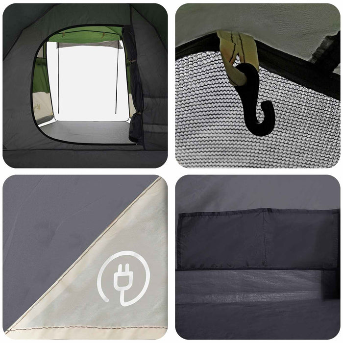 Cort tunel Verde 390 x 215 x 152 cm WALTI