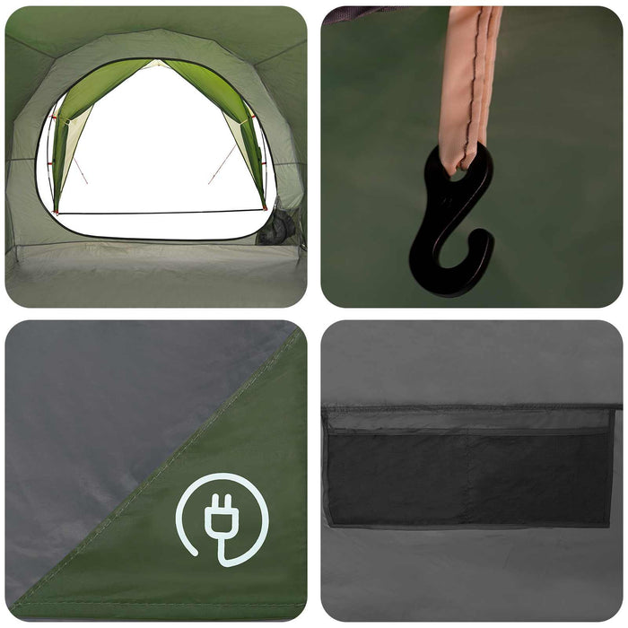 Cort tunel Verde 382 x 262 x 214 cm - WALTI WALTI