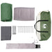 Cort de Familie Verde 550 x 555 x 208 cm - WALTI WALTI
