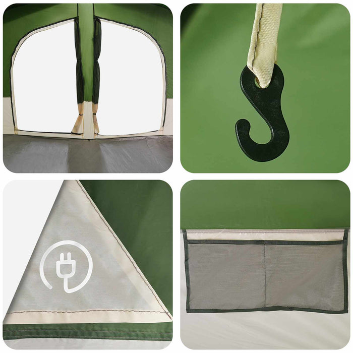 Cort de Familie Verde 533 x 312 x 230 cm - WALTI WALTI