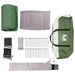 Cort de Familie Verde 610 x 610 x 210 cm - WALTI WALTI