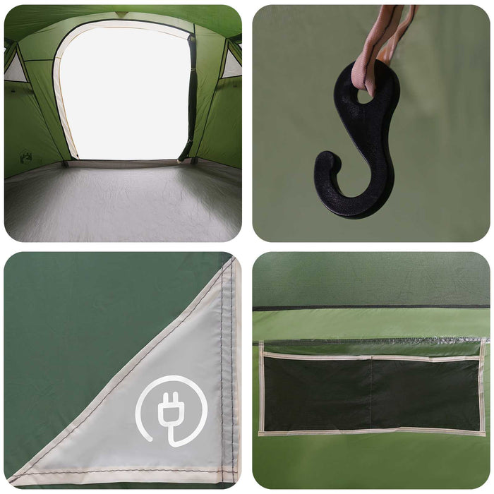 Cort tunel Verde 505 x 330 x 204 cm - WALTI WALTI