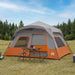 Cort Instant Gri și Portocalie 340 x 280 x 190 cm - WALTI WALTI