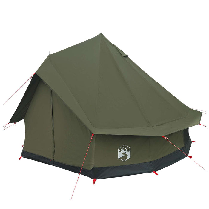 Cort de Familie Verde Army 6 persoane Bumbac sintetic WALTI
