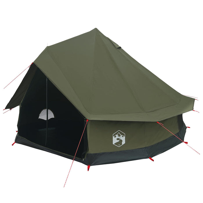 Cort de Familie Verde Army 8 persoane Bumbac sintetic WALTI