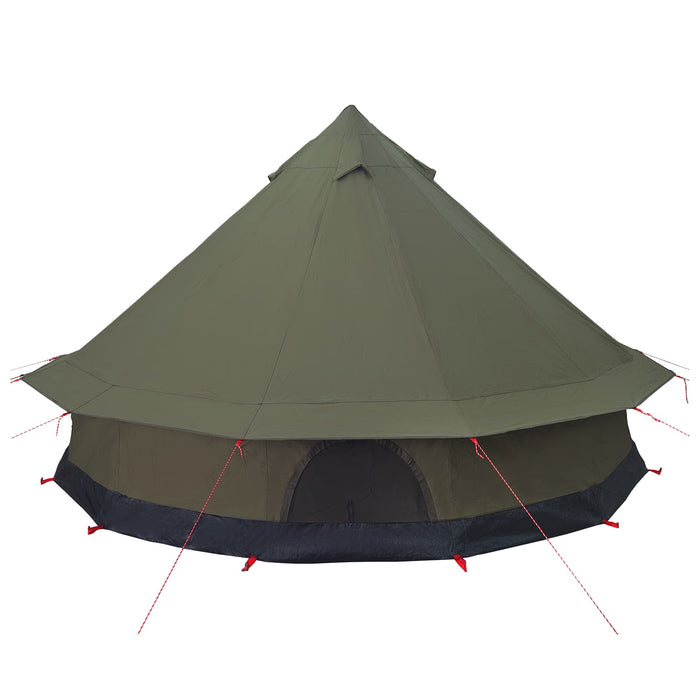 Cort de Familie Verde Army 8 persoane Bumbac sintetic WALTI