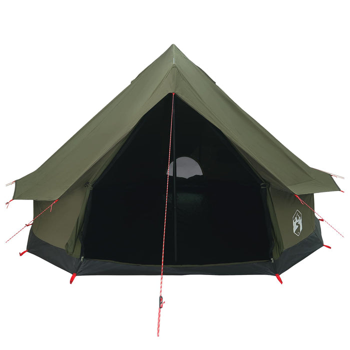 Cort de Familie Verde Army 8 persoane Bumbac sintetic WALTI
