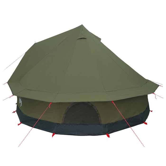 Cort de Familie Verde Army 8 persoane Bumbac sintetic WALTI