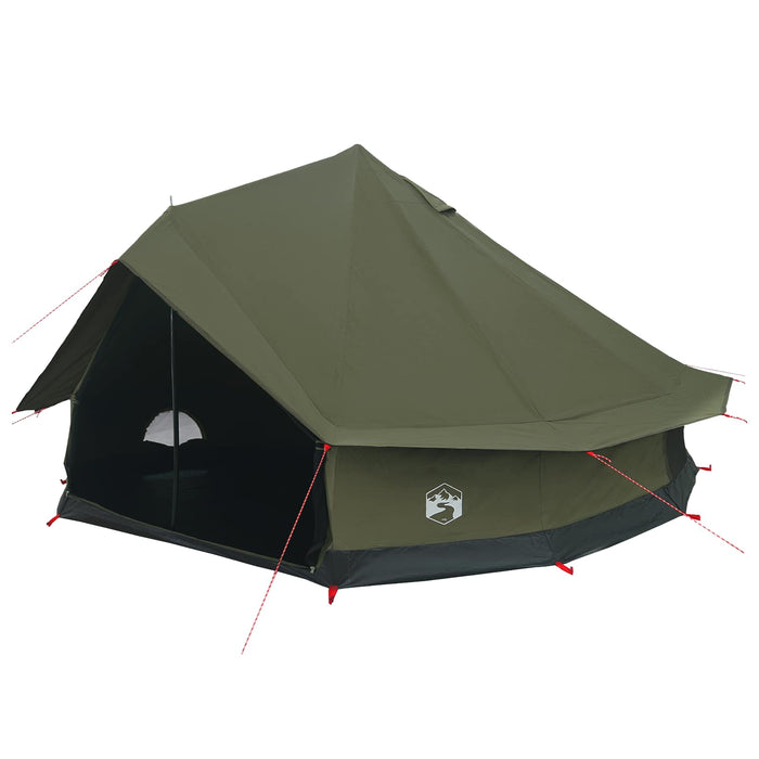 Cort de Familie Verde Army 10 persoane Bumbac sintetic WALTI