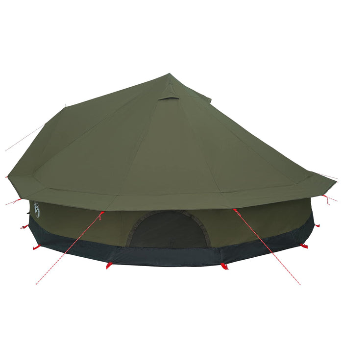 Cort de Familie Verde Army 10 persoane Bumbac sintetic WALTI