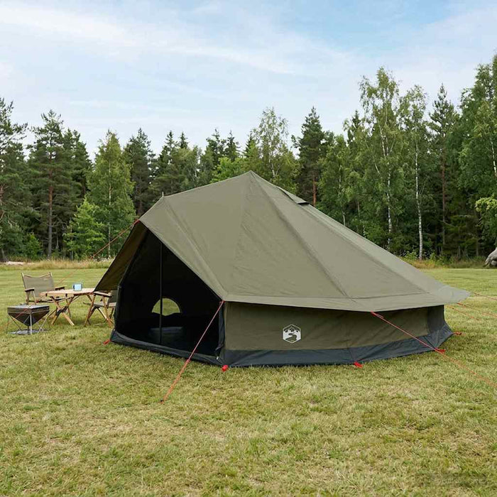 Cort de Familie Verde Army 12-Persoane Bumbac sintetic WALTI