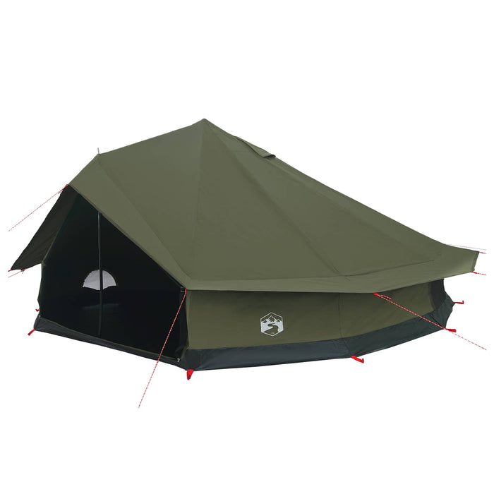Cort de Familie Verde Army 12-Persoane Bumbac sintetic WALTI