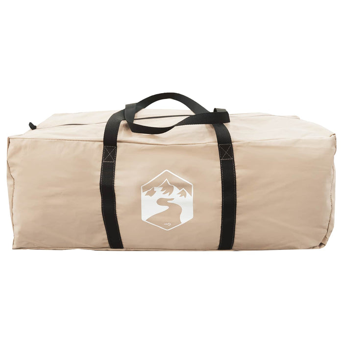 Tent Cabină Crem 340 x 246 x 210 cm Bumbac sintetic WALTI