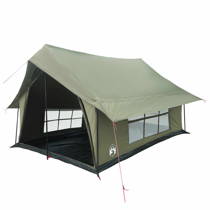 Tent Cabină Verde Army 340 x 246 x 210 cm Bumbac sintetic WALTI
