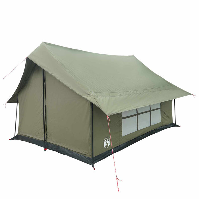 Tent Cabină Verde Army 340 x 246 x 210 cm Bumbac sintetic WALTI