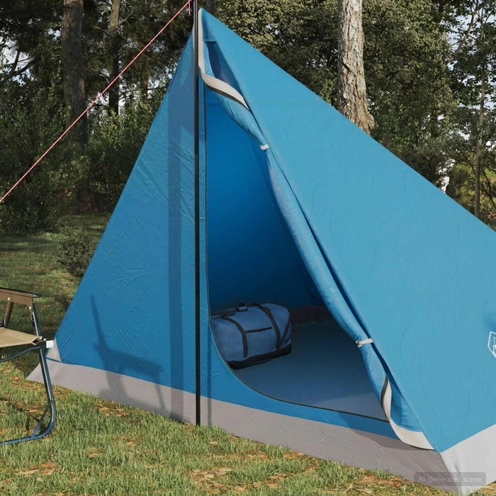 Cort de backpacking albastru 4 persoane WALTI