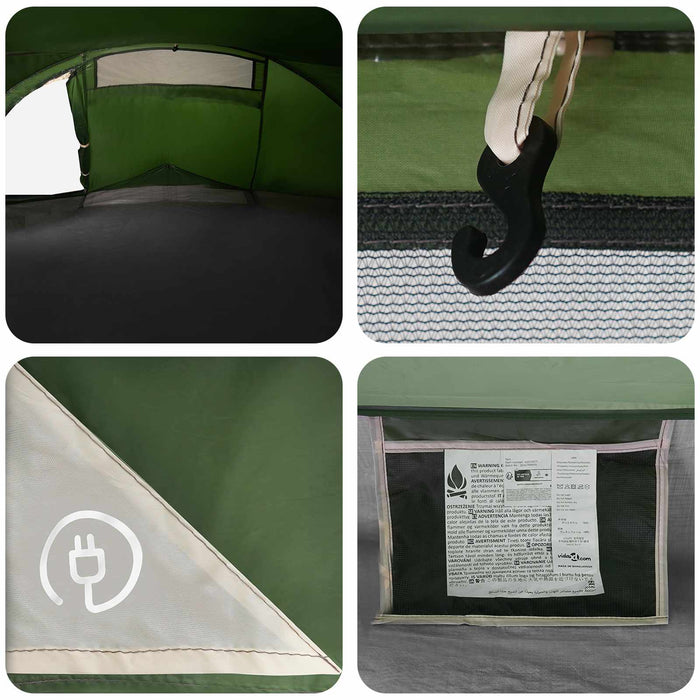 Cort de backpacking Verde 4 persoane WALTI