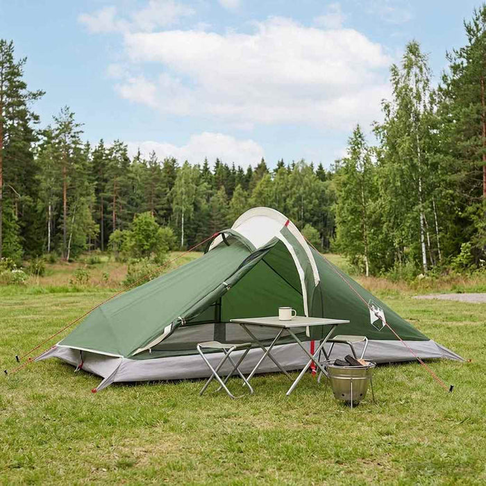 Cort de backpacking Verde 4 persoane WALTI