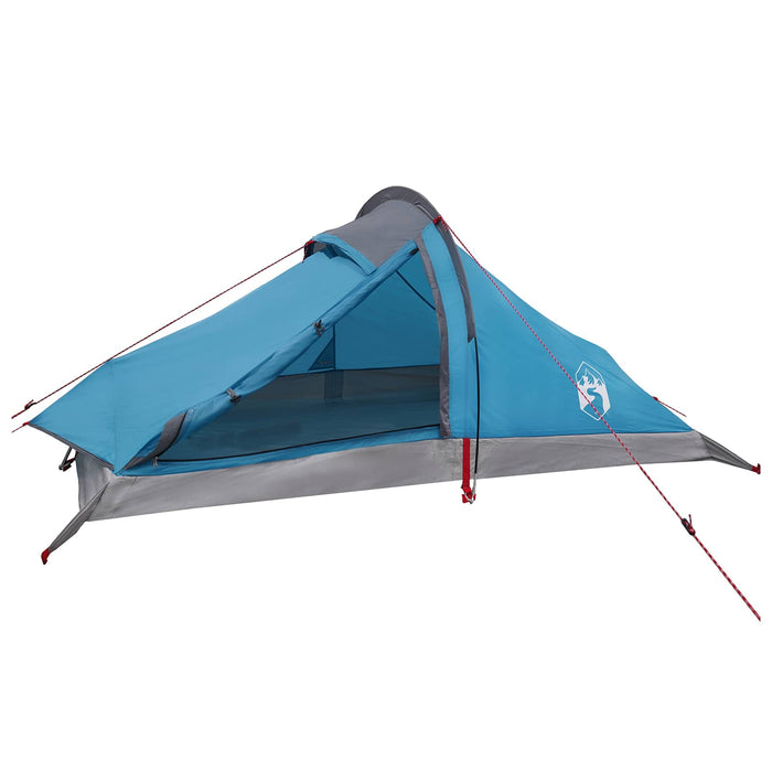 Cort de backpacking albastru 4 persoane WALTI