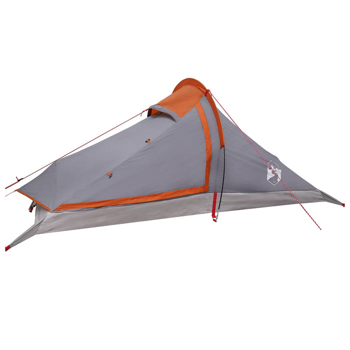 Cort de backpacking Gri și Portocalie 4 persoane WALTI