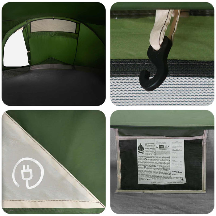 Cort de backpacking Verde 2 persoane - WALTI WALTI