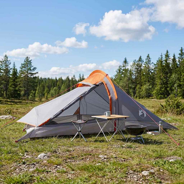 Cort de backpacking Gri și Portocalie 2 persoane - WALTI WALTI