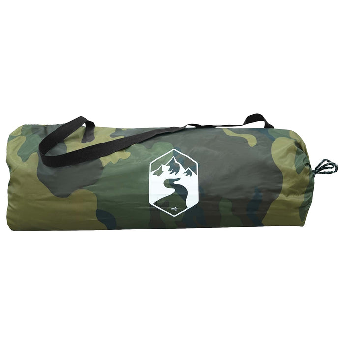 Cort tunel Camuflaj 2 persoane Poliester 185T cu acoperire PU WALTI