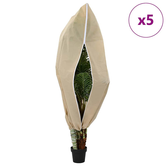 Huse din fleece pentru protecția plantelor împotriva înghețului 5 pcs - WALTI WALTI