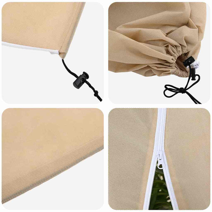 Huse din fleece pentru protecția plantelor împotriva înghețului 5 pcs - WALTI WALTI