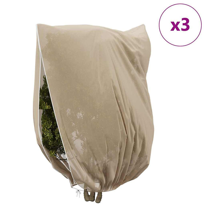 Huse din fleece pentru protecția plantelor împotriva înghețului 3 pcs - WALTI WALTI