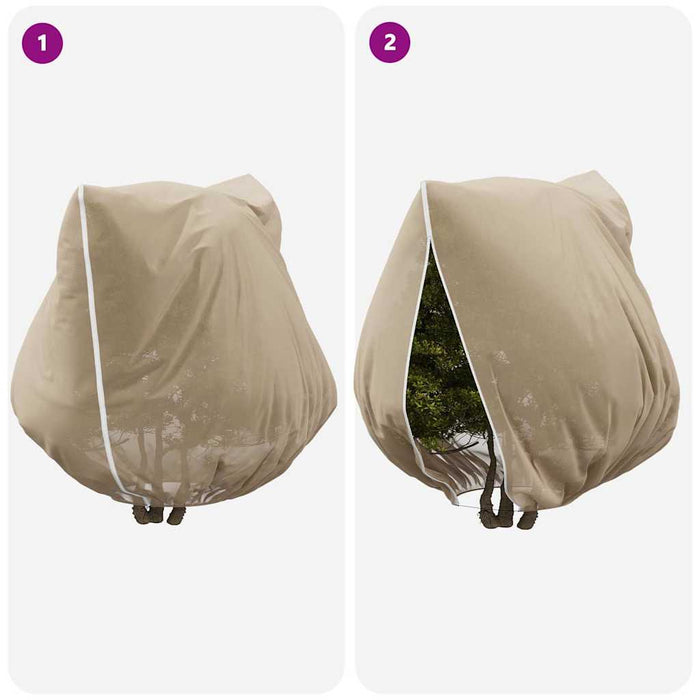 Huse din fleece pentru protecția plantelor împotriva înghețului 3 pcs - WALTI WALTI