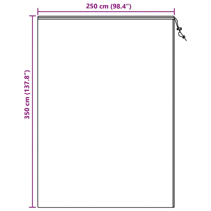 Huse din fleece pentru protecția plantelor împotriva înghețului 3 pcs - WALTI WALTI