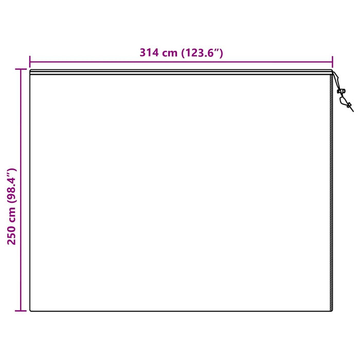 Huse din fleece pentru protecția plantelor împotriva înghețului 3 pcs - WALTI WALTI